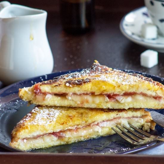 Brie and Jelly French Toast