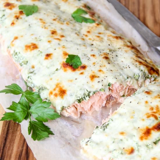 Baked Salmon with Yogurt
