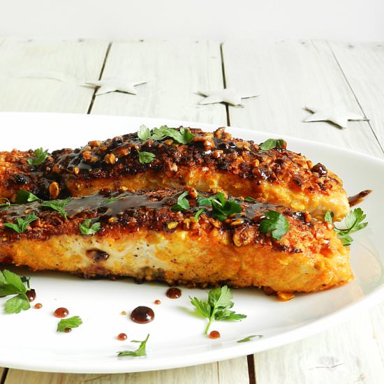 Almond Crusted Salmon