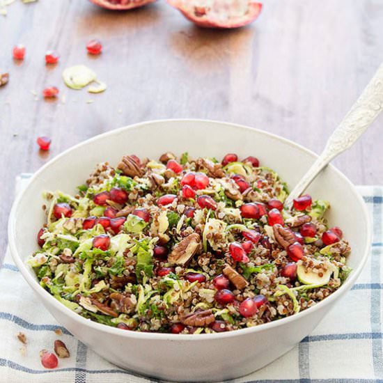Chopped Brussels Sprouts Salad