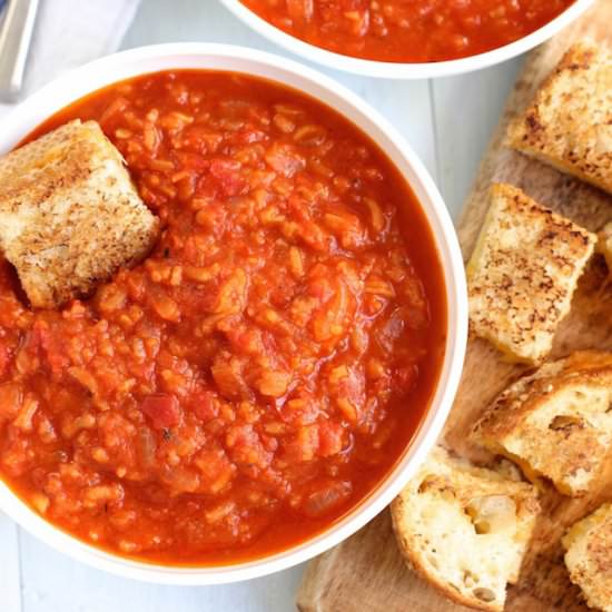 Tomato and Rice Soup