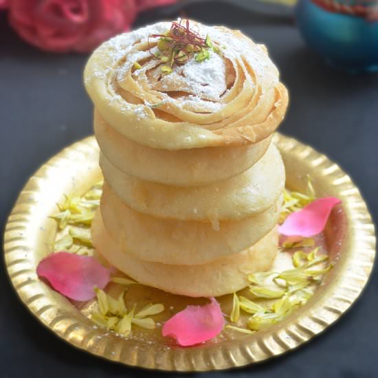 Chiroti / Fried pastry