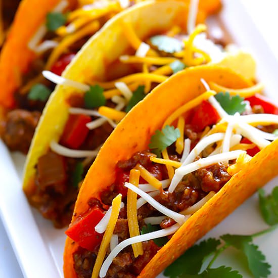 Sloppy Joe Tacos