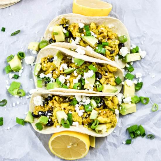 Scrambled Egg Tacos