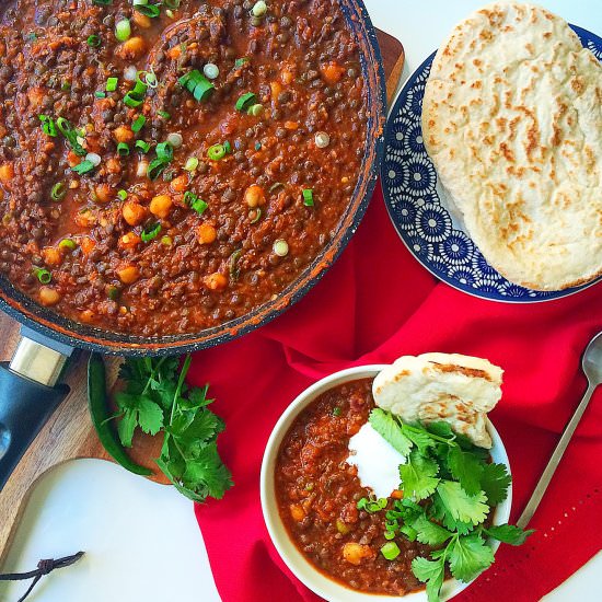 Lentil and Chickpea Curry