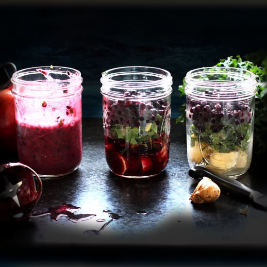 Make Ahead Morning Smoothies