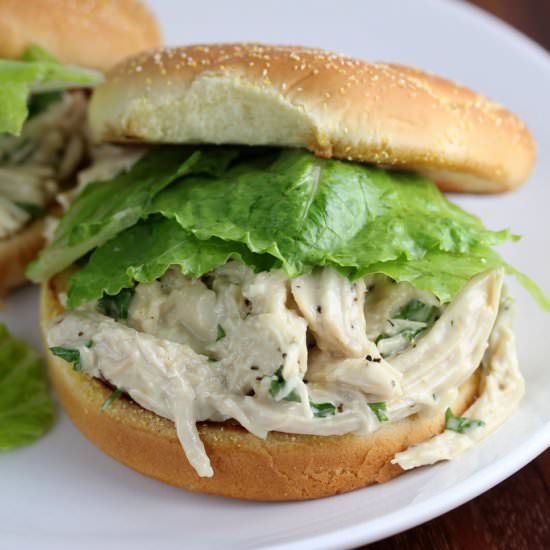Chicken Caesar Sandwiches