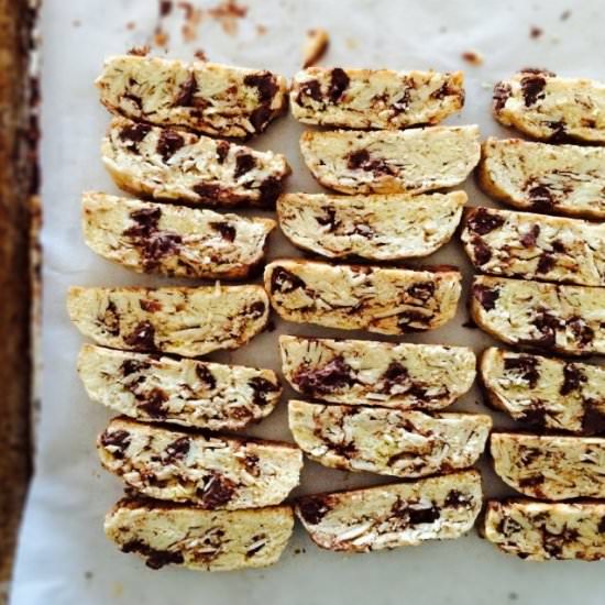 Chocolate Almond Biscotti