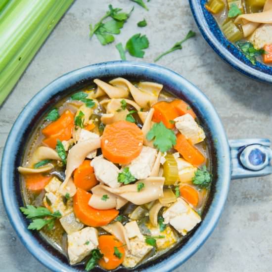 Tofu Noodle Soup