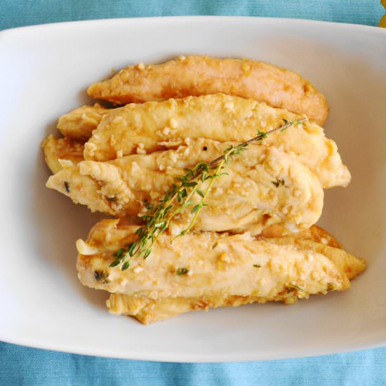 Lemon Thyme Baked Chicken