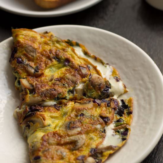 Mushroom Omelette