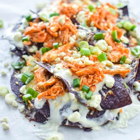 Buffalo Chicken Nachos