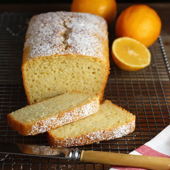 MEYER LEMON POUND CAKE WITH CARDAMO