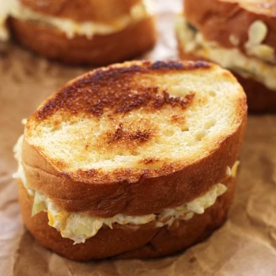 Artichoke Grilled Cheese