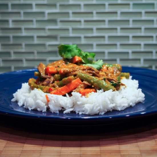 Thai red curry
