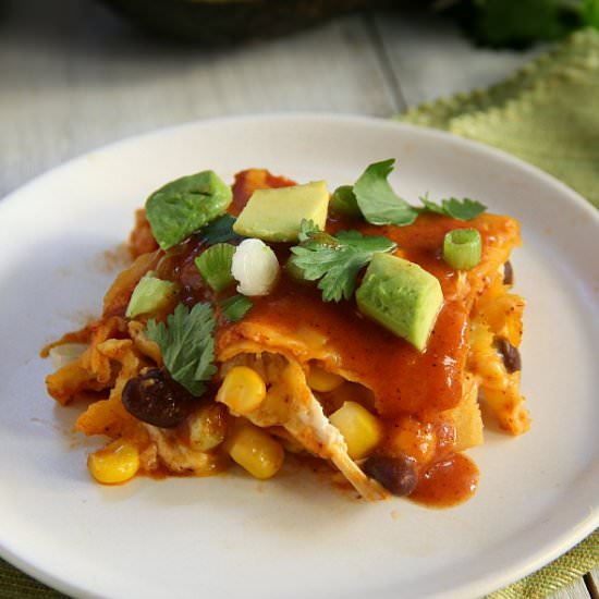 Chicken Enchilada Casserole