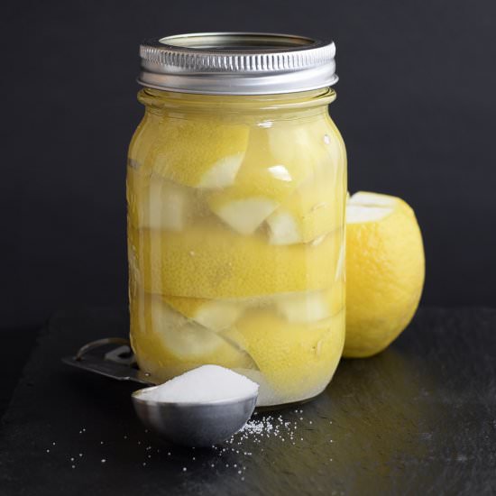 Simple Preserved Lemons
