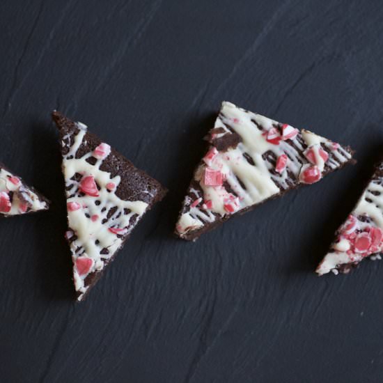 Healthy Chocolate and Mint Triangle