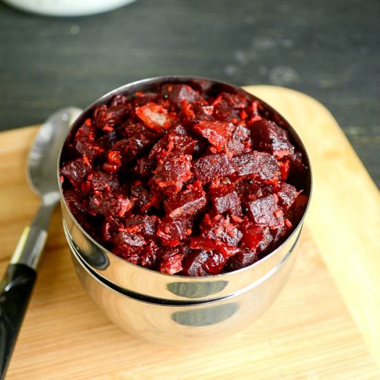 Beets Stir Fry