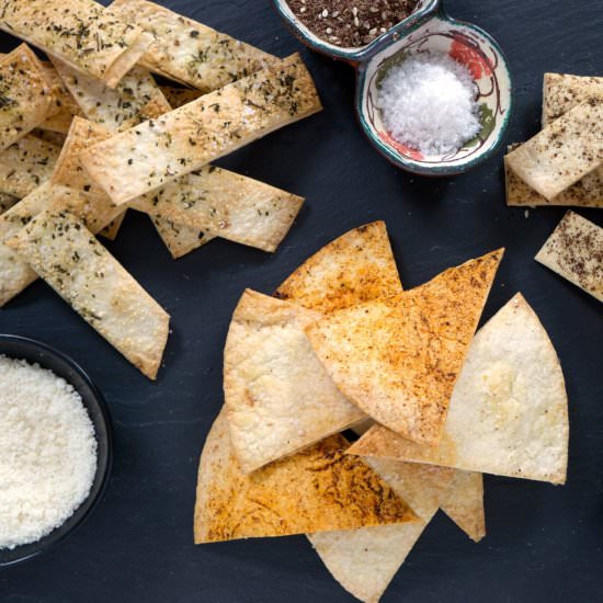 Baked Flour Tortilla Chips
