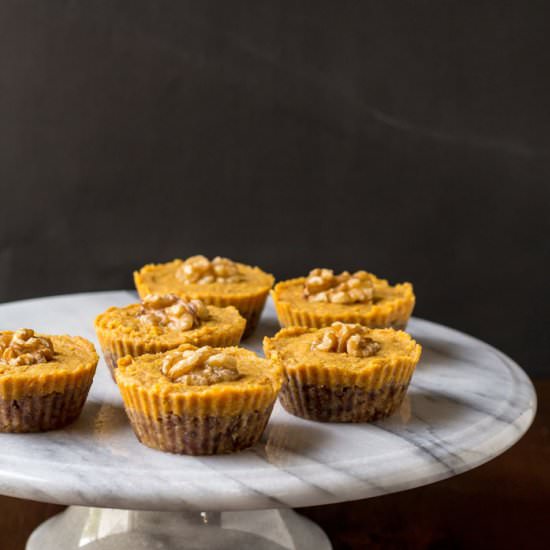 No-Bake Pumpkin Pie Tarts