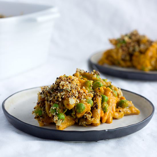 Butternut Squash Vegan Mac n Cheese