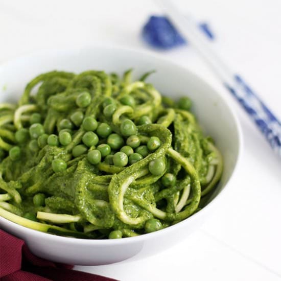 Ginger-Coconut Zucchini Noodles