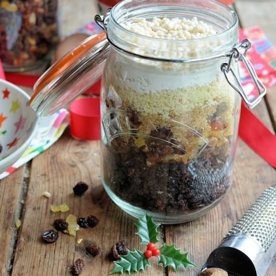 Christmas Pudding in a Jar