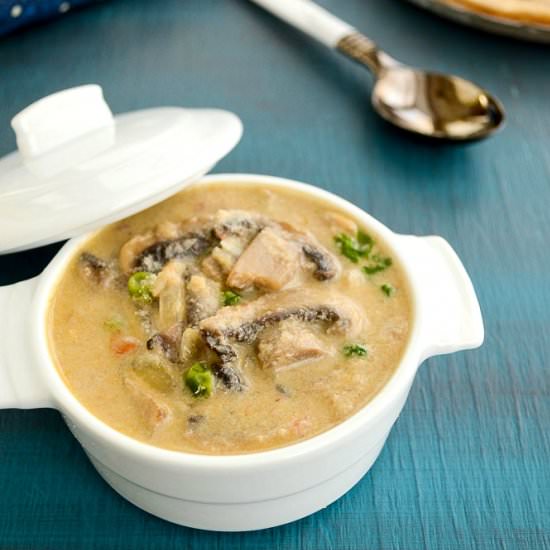 Mushroom Kurma