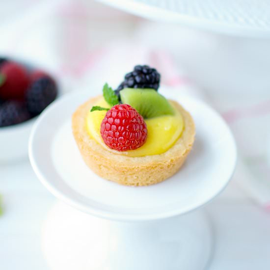 BERRY LEMON TARTLETS