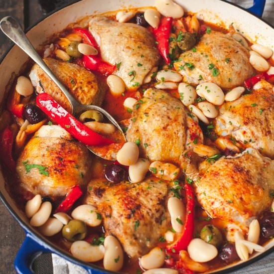 Spanish Chicken in Bravas Sauce