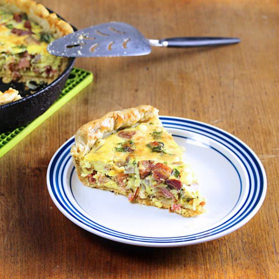 Cast Iron Quiche