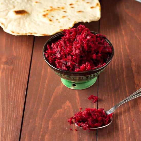 Beetroot Thoran