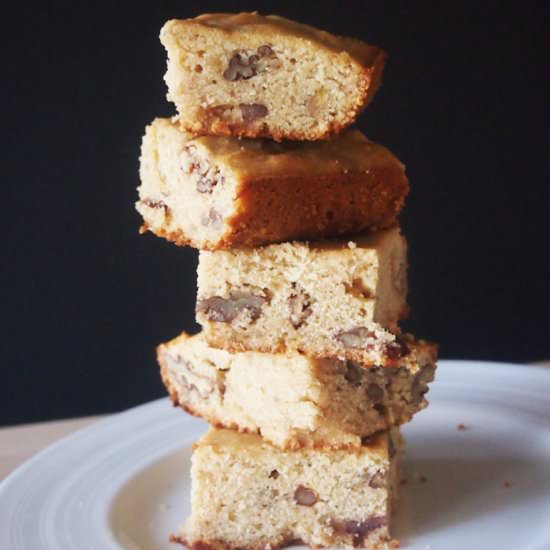 Banana Bread Blondies
