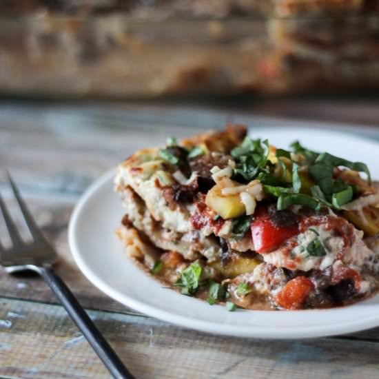 Gluten Free Vegetable Lasagna