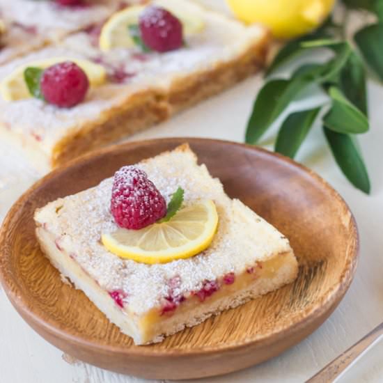 Raspberry Lemon Bars