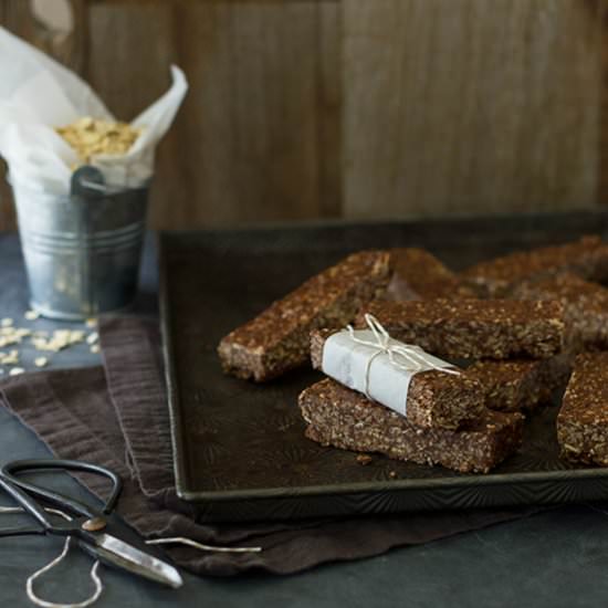 No-Bake Chocolate Sesame Seed Bars