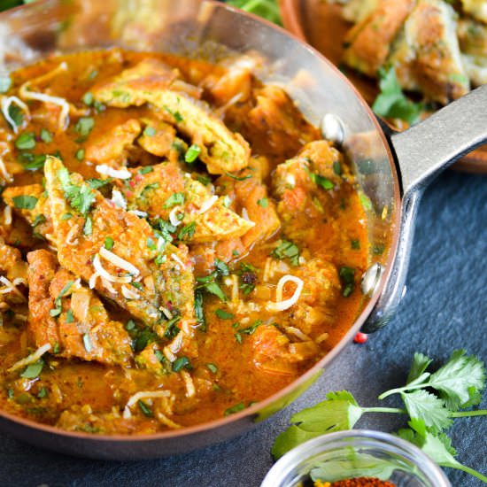 Omelet Masala Egg Curry