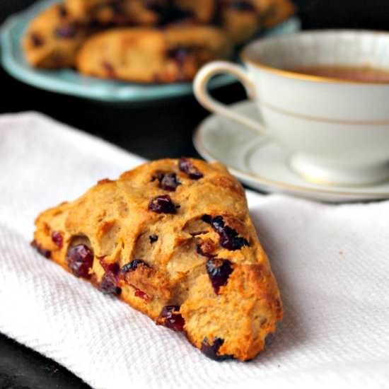 Skinny Vanilla Chai Scones