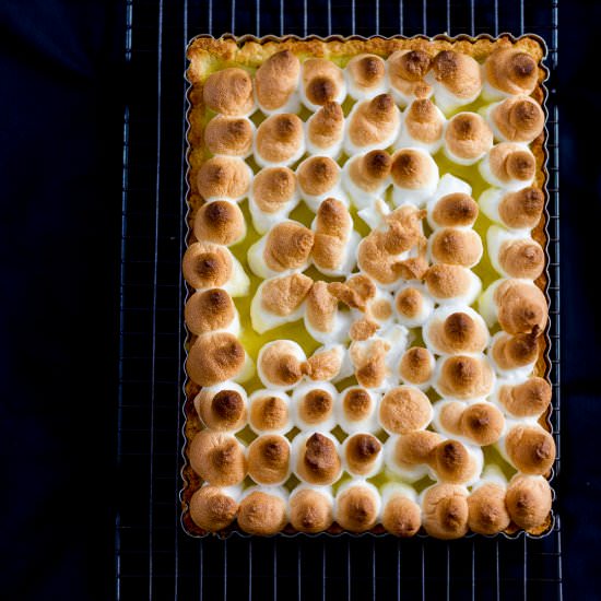 Yuzu Meringue Tart