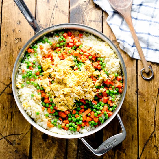 Paleo Cauliflower Fried “Rice”