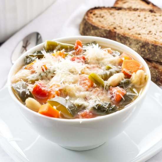 Vegetable Minestrone Soup
