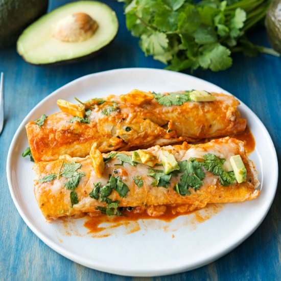 Chicken Enchiladas