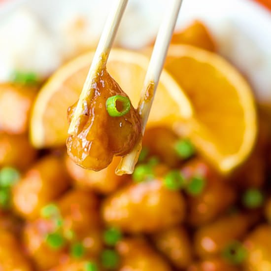 Homemade Orange Chicken