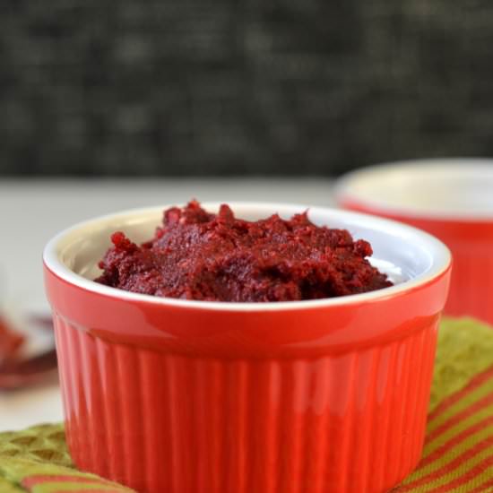 Beetroot Thogayal/Chutney