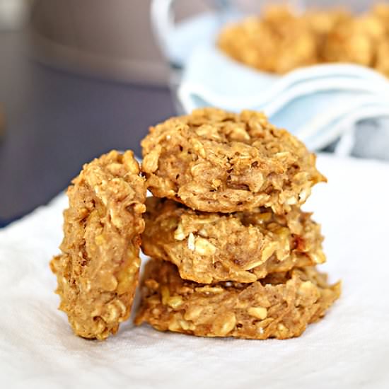 Peanut Butter & Banana Cookies