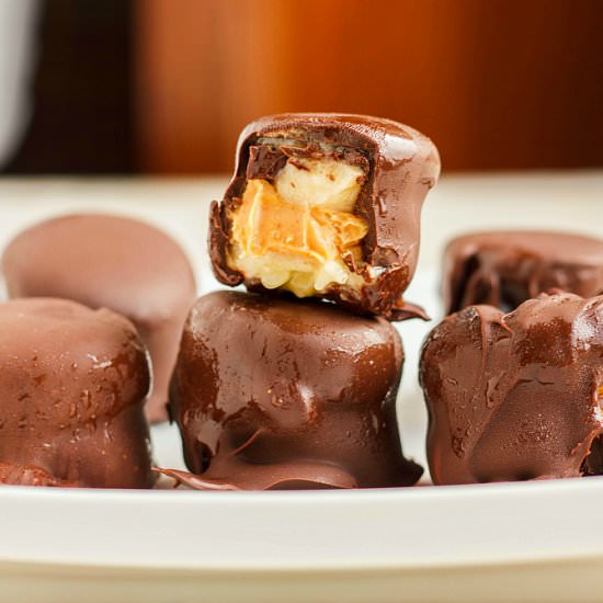 Banana and Peanut Butter Bites