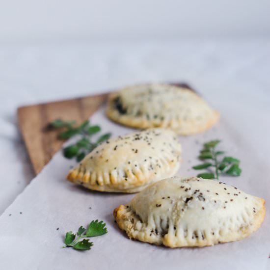 Vegetarian hand pies