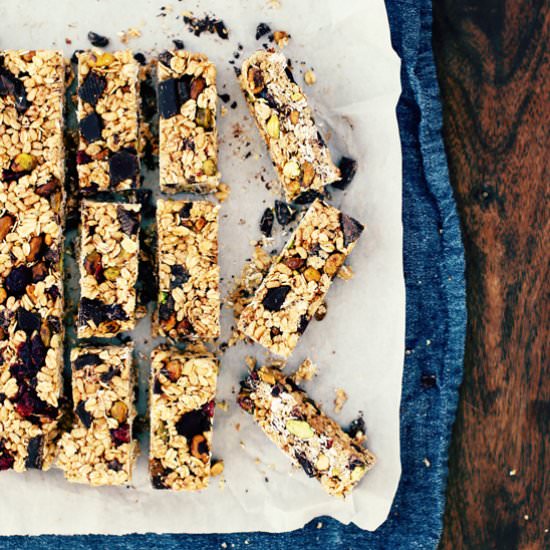 Chewy Homemade Granola Bars