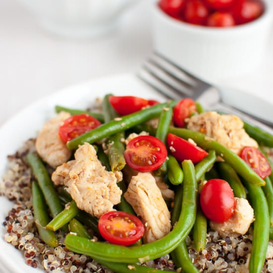 Smokey Chicken & Green Beans